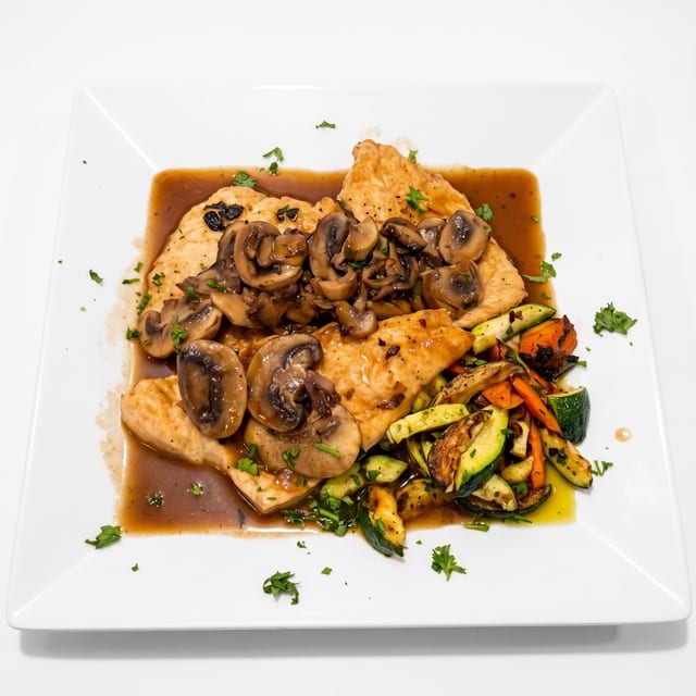 Chicken Marsala.